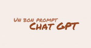 Vignette article créer un bon prompt chat GPT